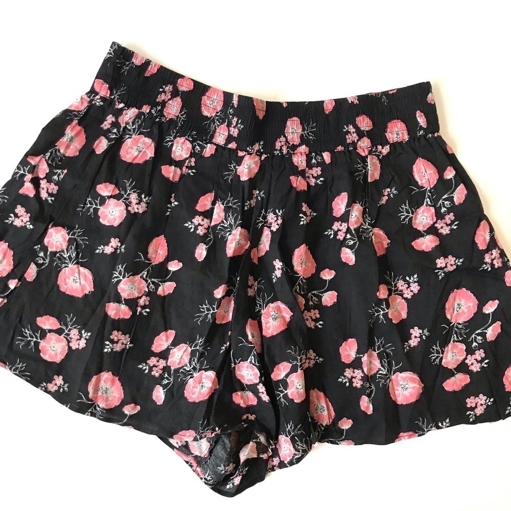 Rubbish Floral Shorts Skort Flowy Sz Med - Picture 3 of 3